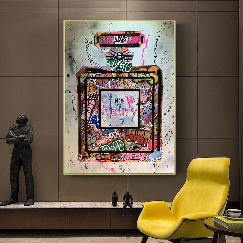 Tableau - Chanel No 5 Street Art – Kalunea
