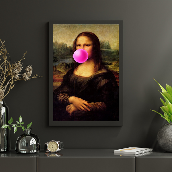 Leinwand - Mona Lisa Bubble
