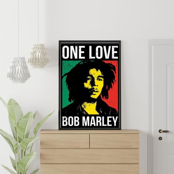 Leinwand - Bob Marley One Love