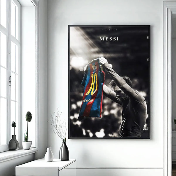 Toile - Messi Football
