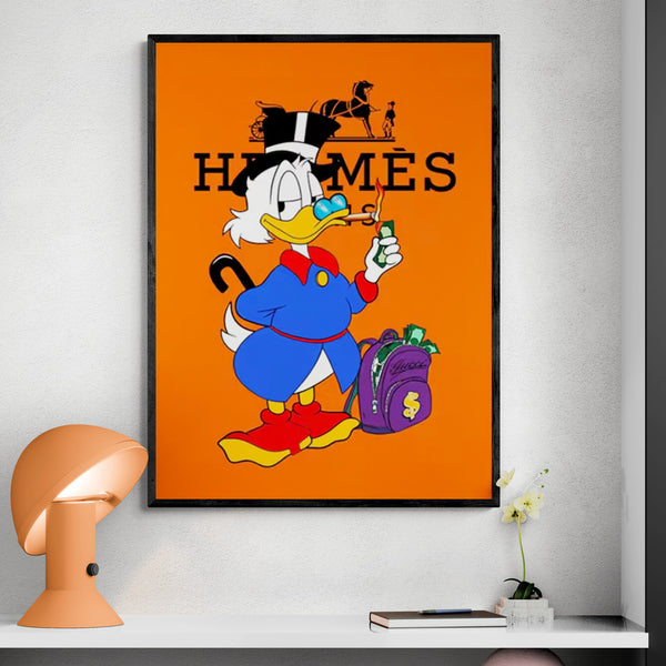 Toile - Hermes Picsou