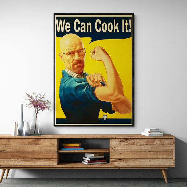 Leinwand - Walter White Breaking Bad We Can Cook It