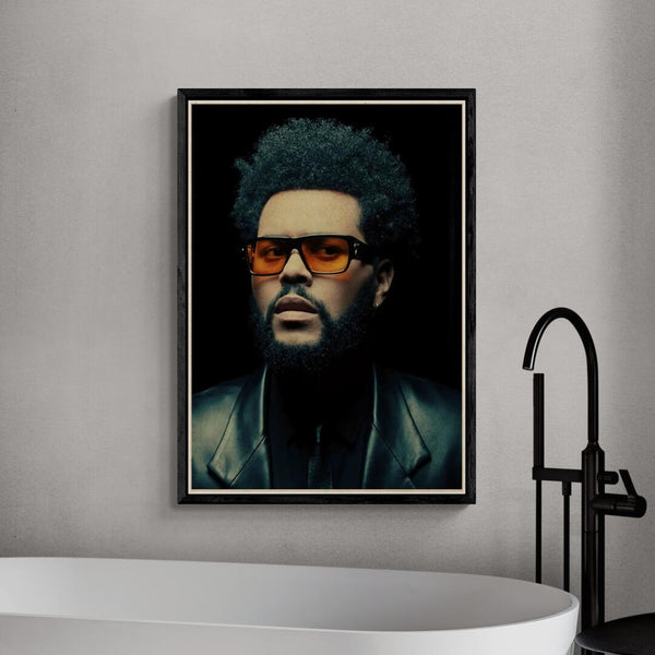 Toile - The Weeknd Portrait