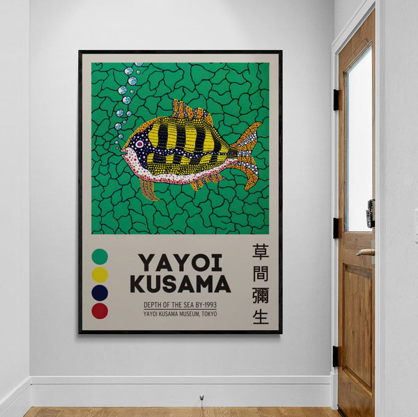 Toile - Yayoi Kusama Depth Of The Sea