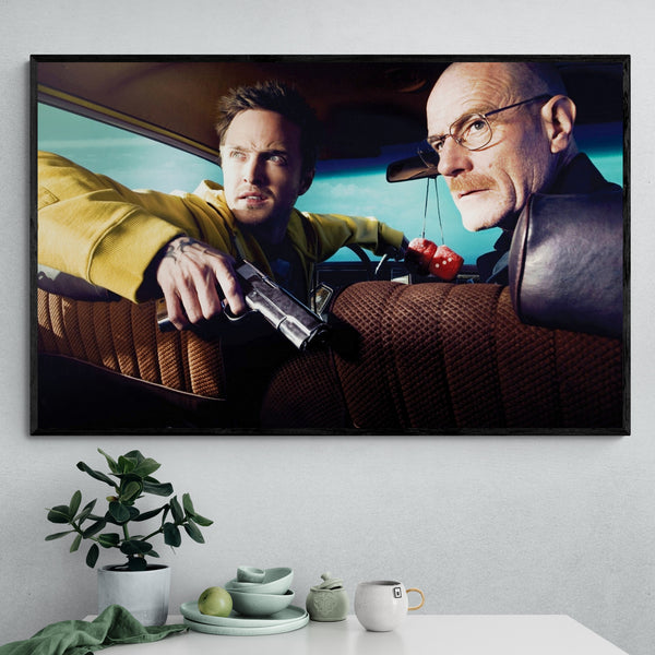 Leinwand - Breaking Bad Walter White Jesse Pinkman