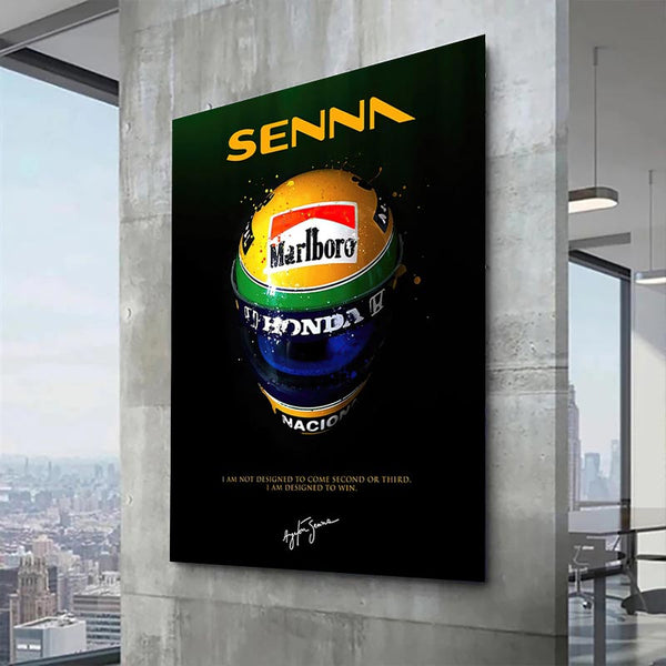 Leinwand - Senna Formel 1